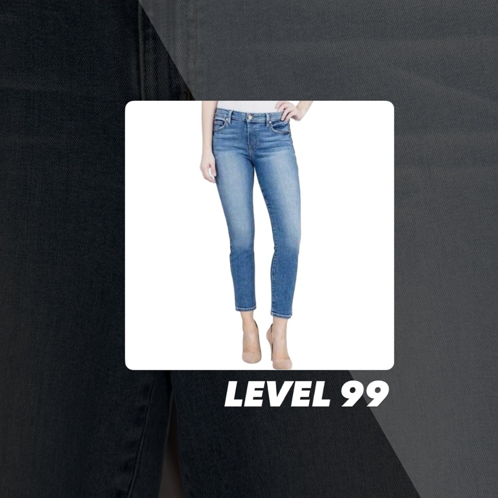 EUC Level 99 Skinny Ankle Jeans